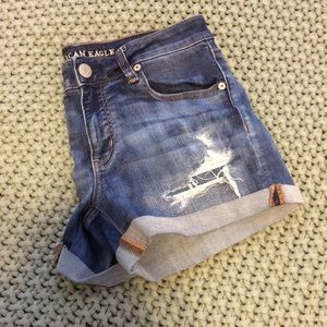 American Eagle Outfitters denim shorts